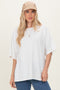 Ivory Oversized Mineral Wash T-Shirt