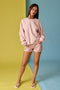 Light Pink Relaxed Crewneck Pullover