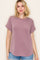 Mauve Cuff Sleeve Top