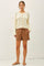 Brown Pull On Short