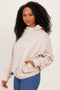 OatmealOversized Fleece Terry Hoodie