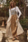 Washed Denim Mixed Floral Overall Maxi Dress