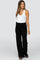 Black Sweater Knit Maternity Pants