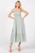 Mint Smocked Bodice Maxi Dress