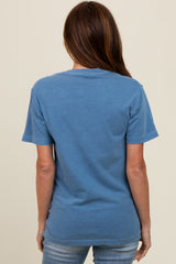 Blue Basic T-Shirt