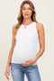 Ivory Knit Maternity Tank Top