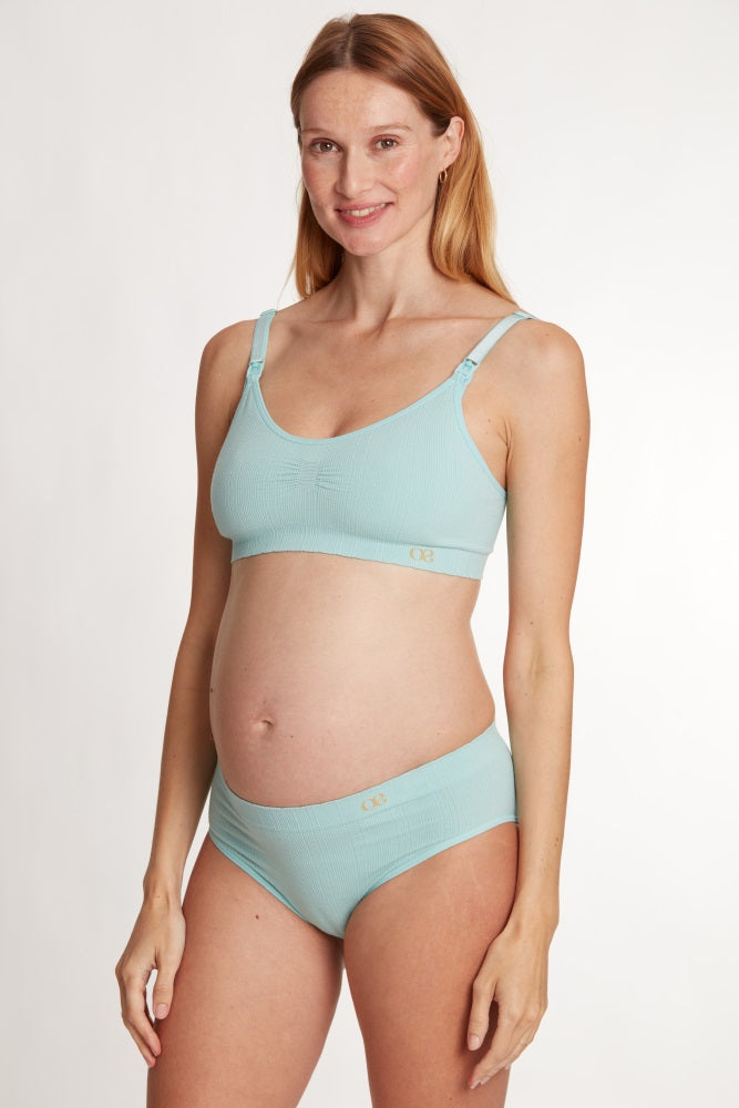 Mint Cache Couer Maternity Zoe Low Waist Slip