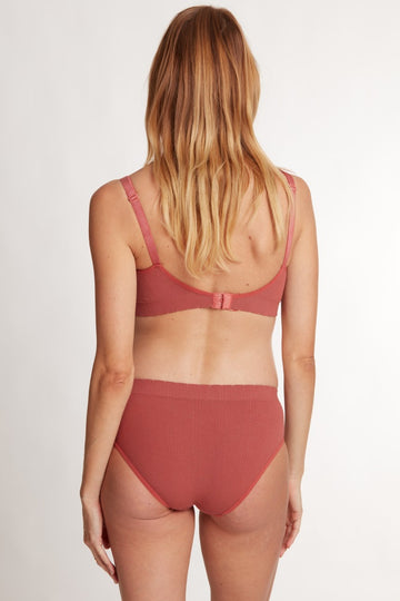 Rust Cache Couer Maternity Zoe Low Waist Slip