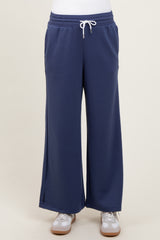 Navy Drawstring Lounge Pants