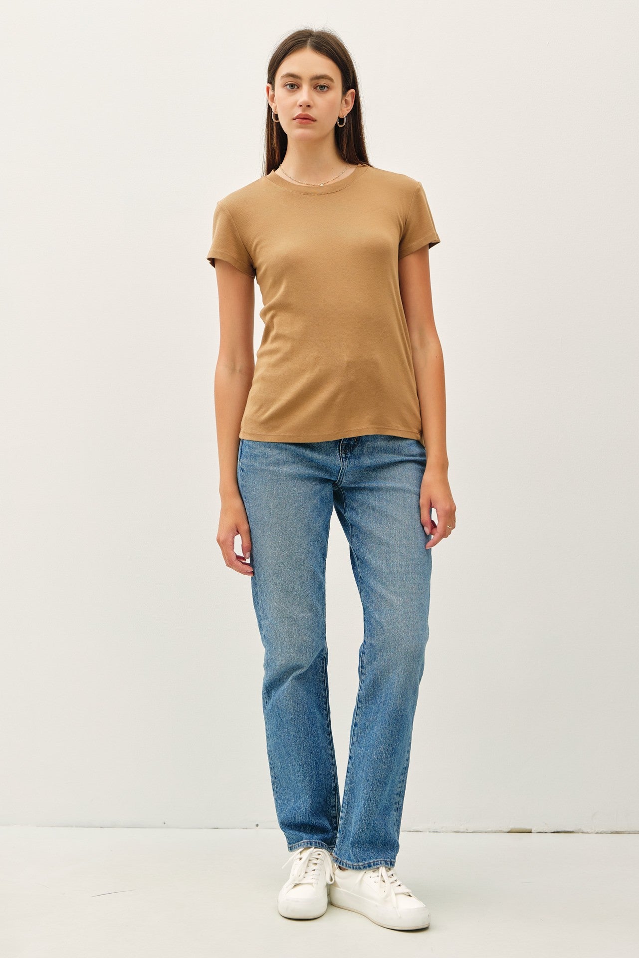 Camel Classic Crewneck T-Shirt