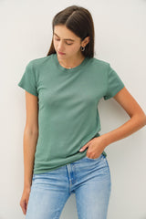 Light Olive Classic Crewneck T-Shirt