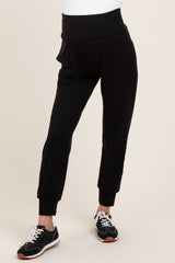 Black Maternity Joggers