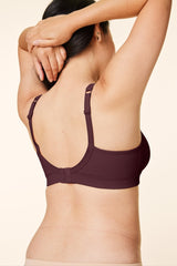 Burgundy Bravado Designs Sculpt Bra