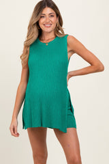 Jade Knit Sleeveless Sweater Shorts Maternity Set