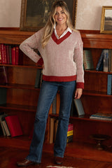 Dark Wash Super High Rise Bootcut Maternity Jeans