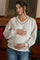 Heather Grey V-Neck Maternity Sweatshirt