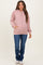 Navy Raw Hem Bootcut Maternity Jeans