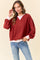 Rust French Terry Sweatshirt