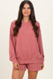 Rose Pullover & Shorts Set