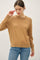 Camel Classic Crew Neck Sweater