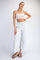 Light Heather Grey Ankle Wide Leg Lounge Pants