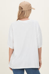 Ivory Oversized Mineral Wash T-Shirt