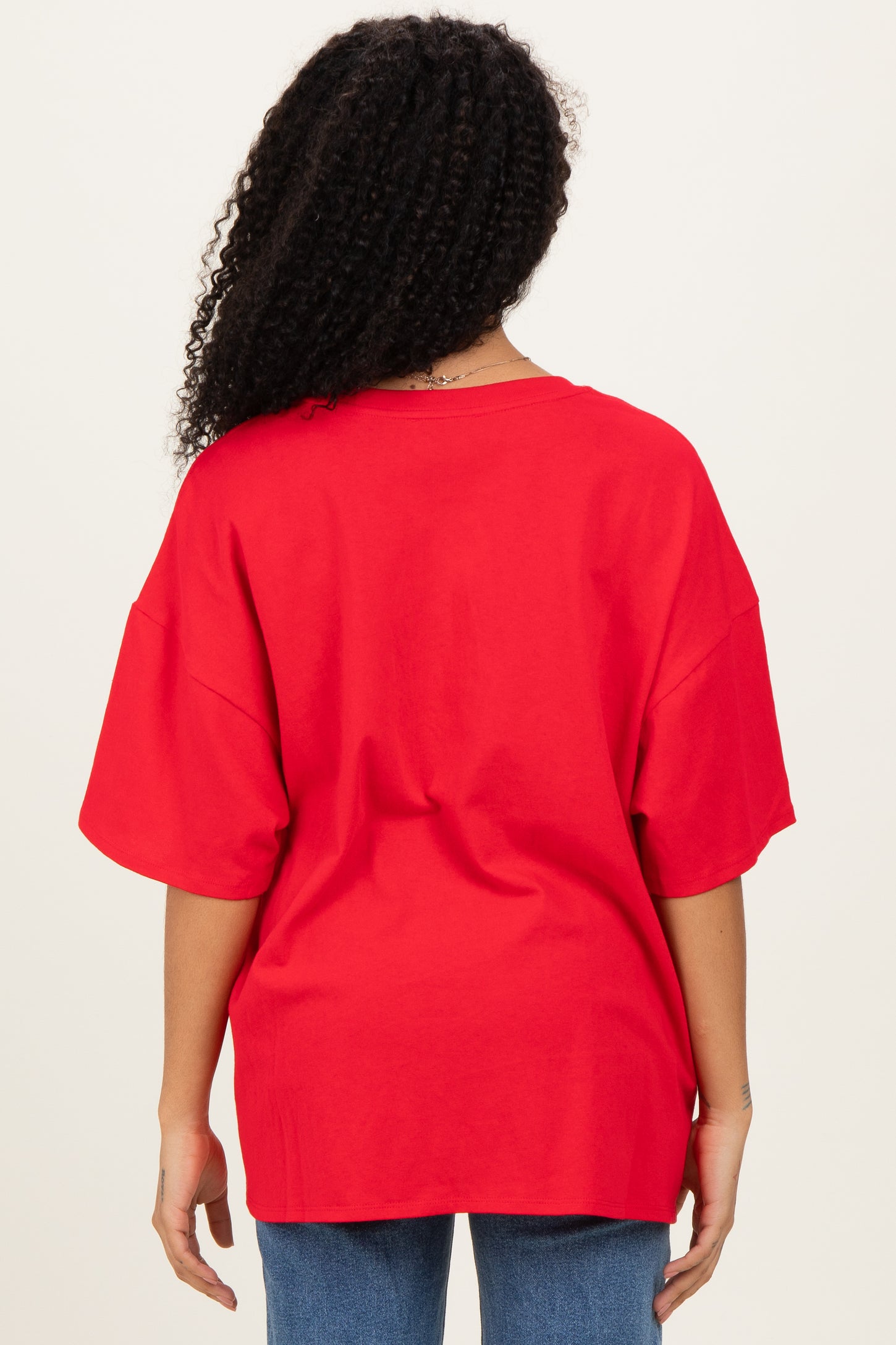 Ruby Cotton Oversized Tee