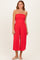 Ruby Double Layered Strapless Tube Top Jumpsuit