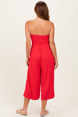 Ruby Double Layered Strapless Tube Top Jumpsuit