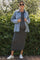 Light Denim Oversized Maternity Shirt Jacket