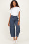 Indigo Pinstripe Maternity Pants