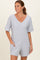 Heather GreyScoop Neck Romper
