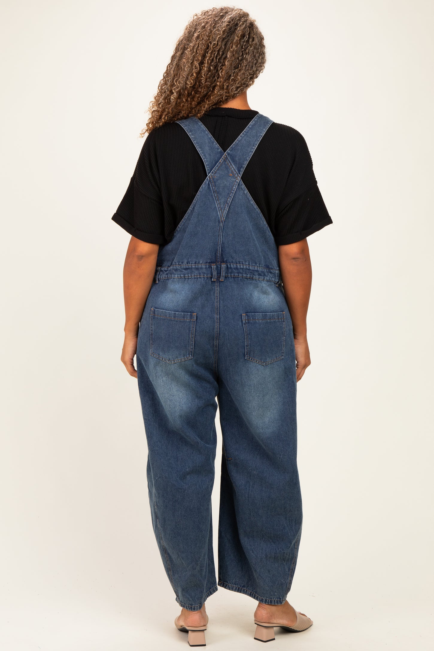 Denim Vintage Wash Plus Overall