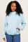 Blue Sky Oversized Fleece Terry Hoodie