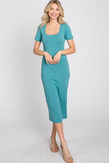 Jade Fitted Midi Dress