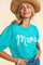 Teal Mama Sweater Top