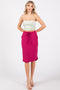 Magenta Skirt