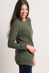 Olive Basic Sweater