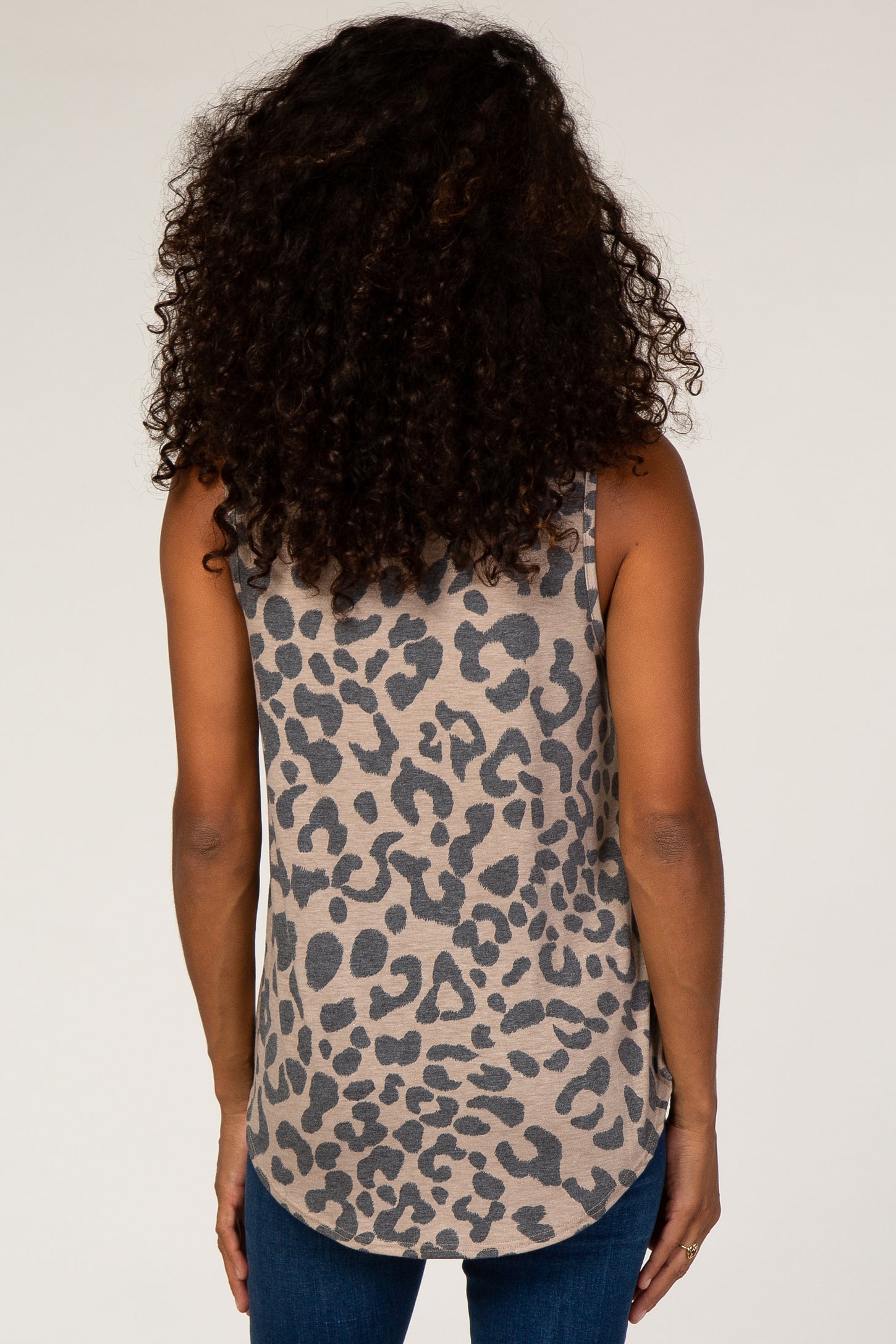 Mocha Animal Print Tank