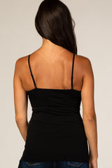 Black Fitted Cami