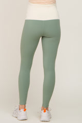 Mint Green Maternity Leggings