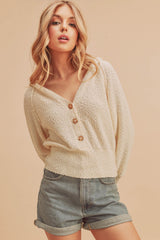 Cream Knit Pullover