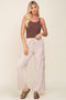 Beige Pocketed Sweatpants
